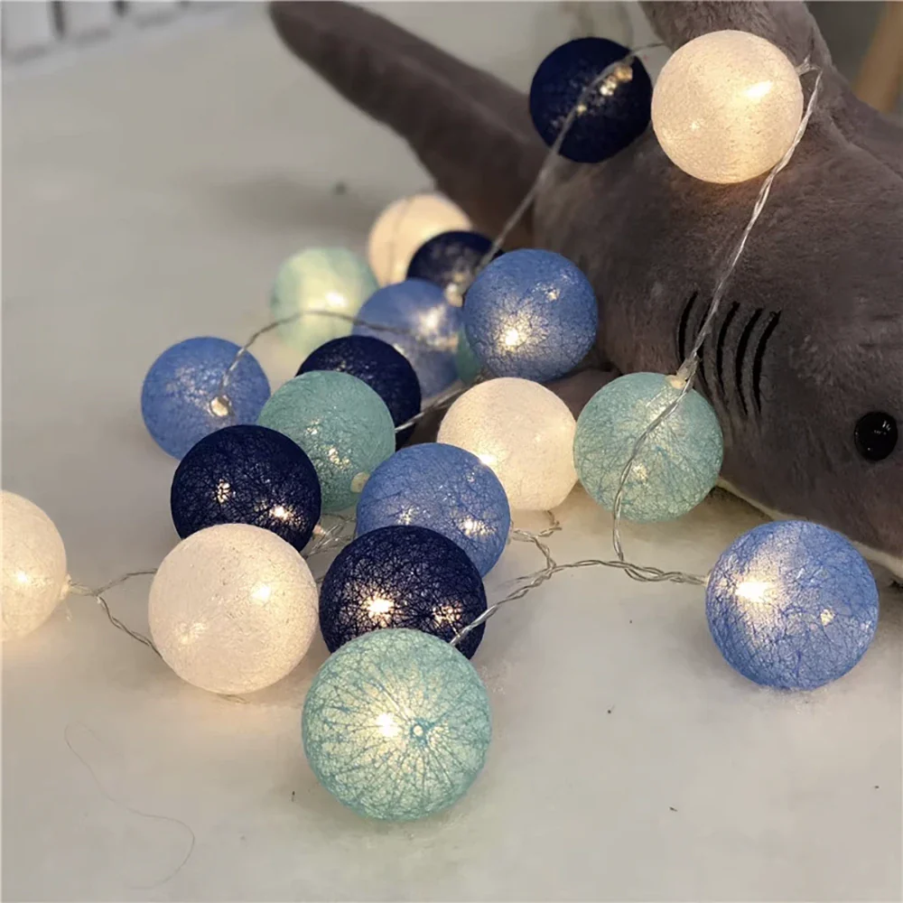 Cotton Ball Garland - Image 11