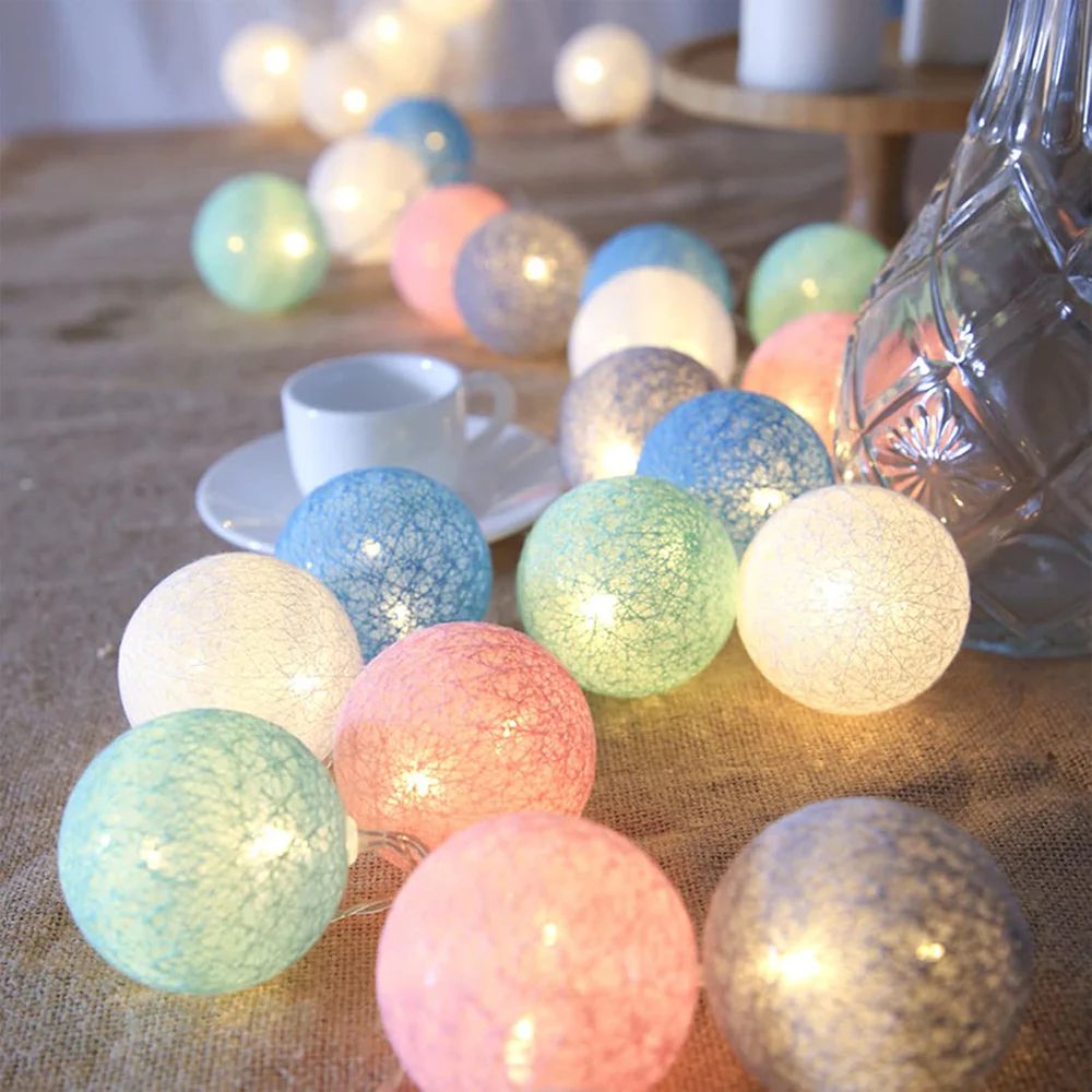 Cotton Ball Garland - Image 12