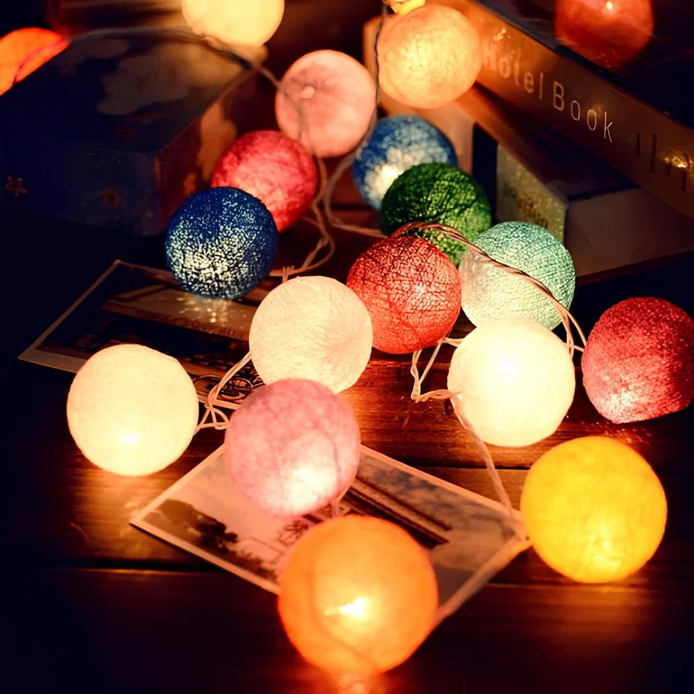 Cotton Ball Garland - Image 15