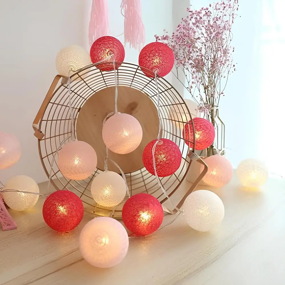 Cotton Ball Garland - Image 21