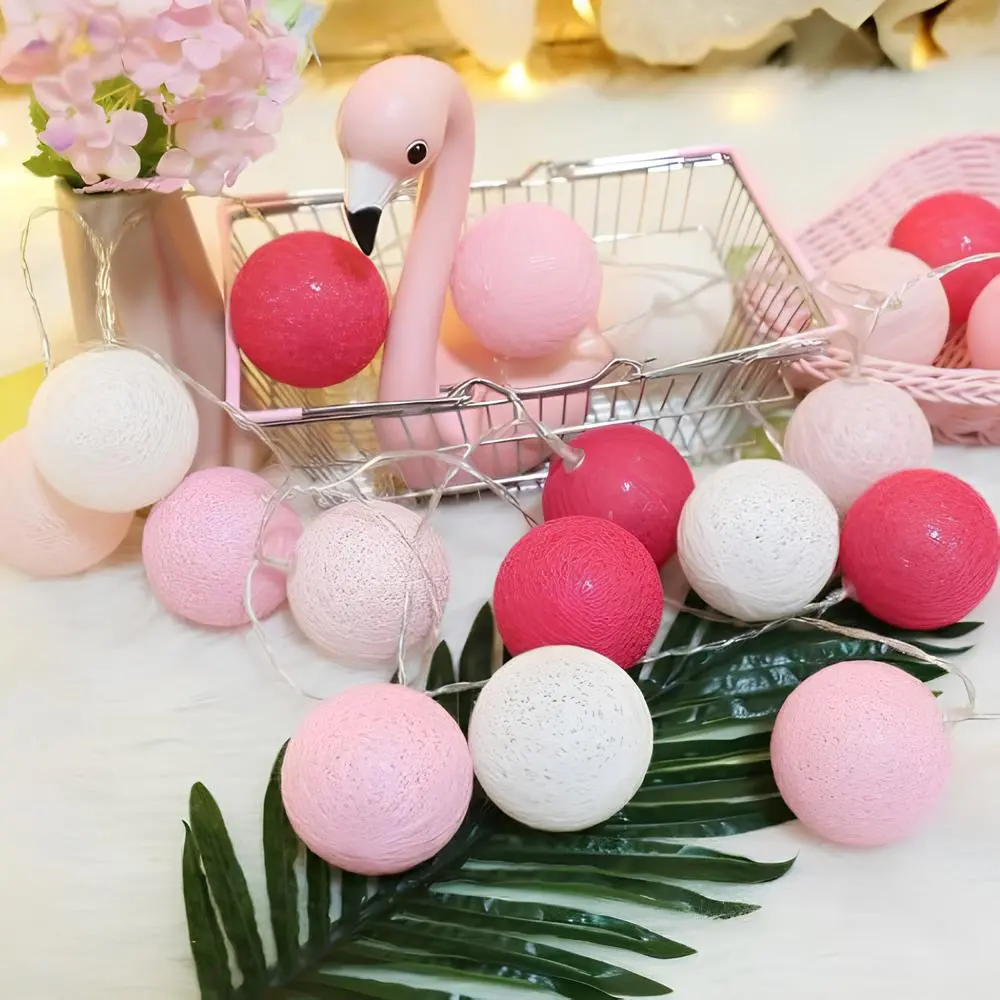 Cotton Ball Garland - Image 22