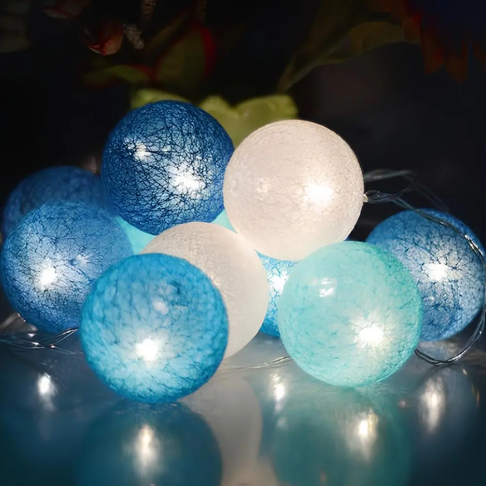 Cotton Ball Garland - Image 23