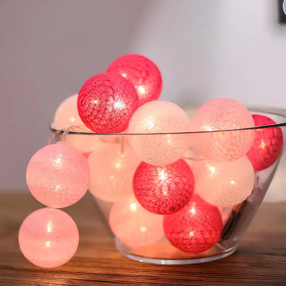 Cotton Ball Garland - Image 25