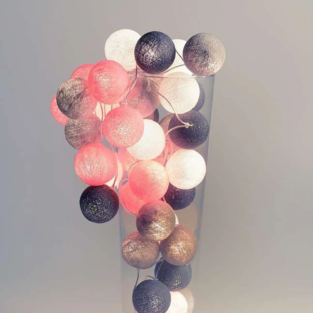 Cotton Ball Garland - Image 26