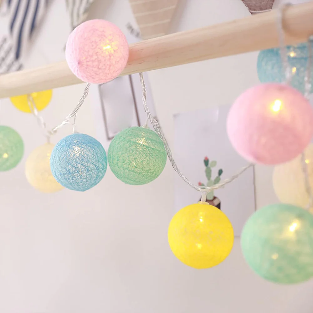 Cotton Ball Garland - Image 27