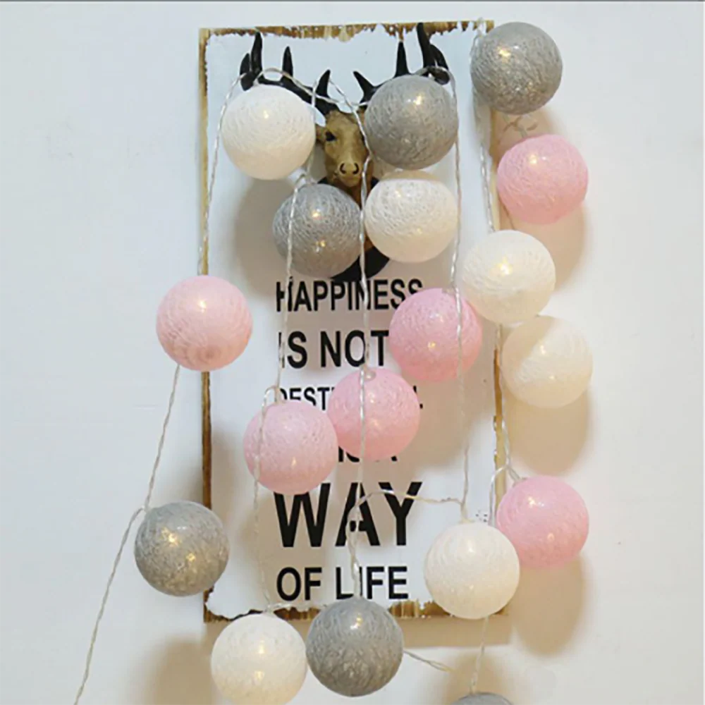 Cotton Ball Garland - Image 29