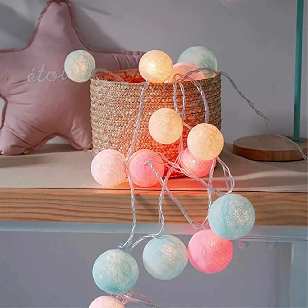 Cotton Ball Garland - Image 30