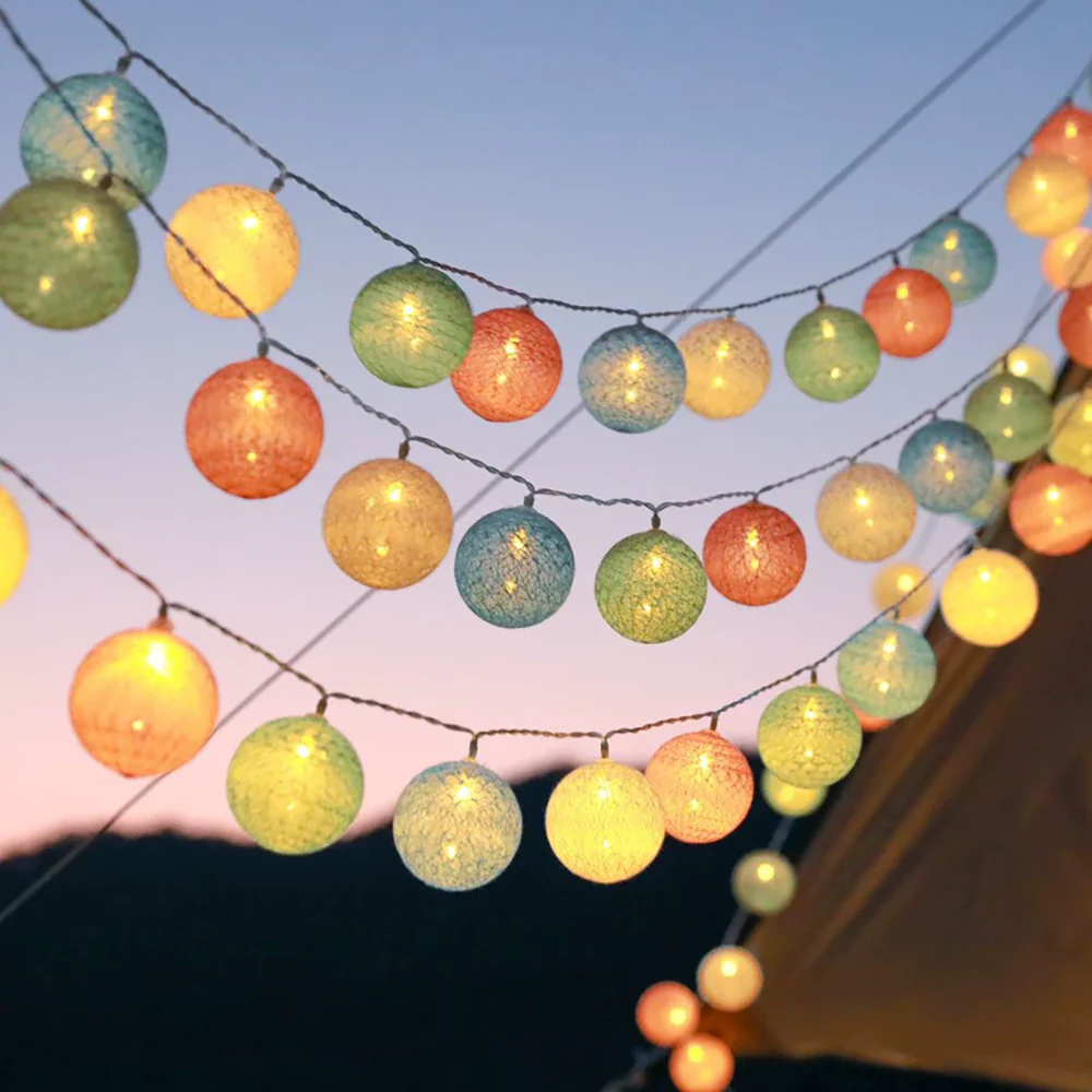 Cotton Ball Garland - Image 32
