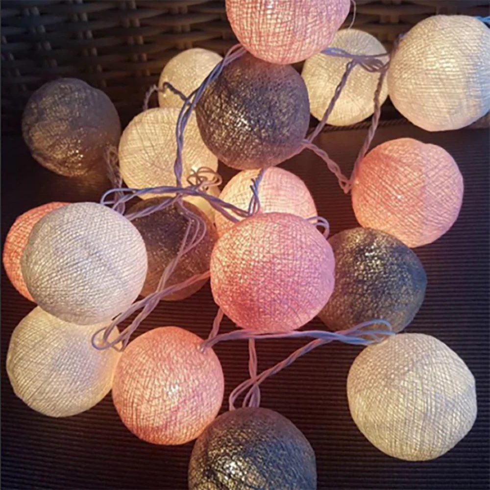 Cotton Ball Garland - Image 33