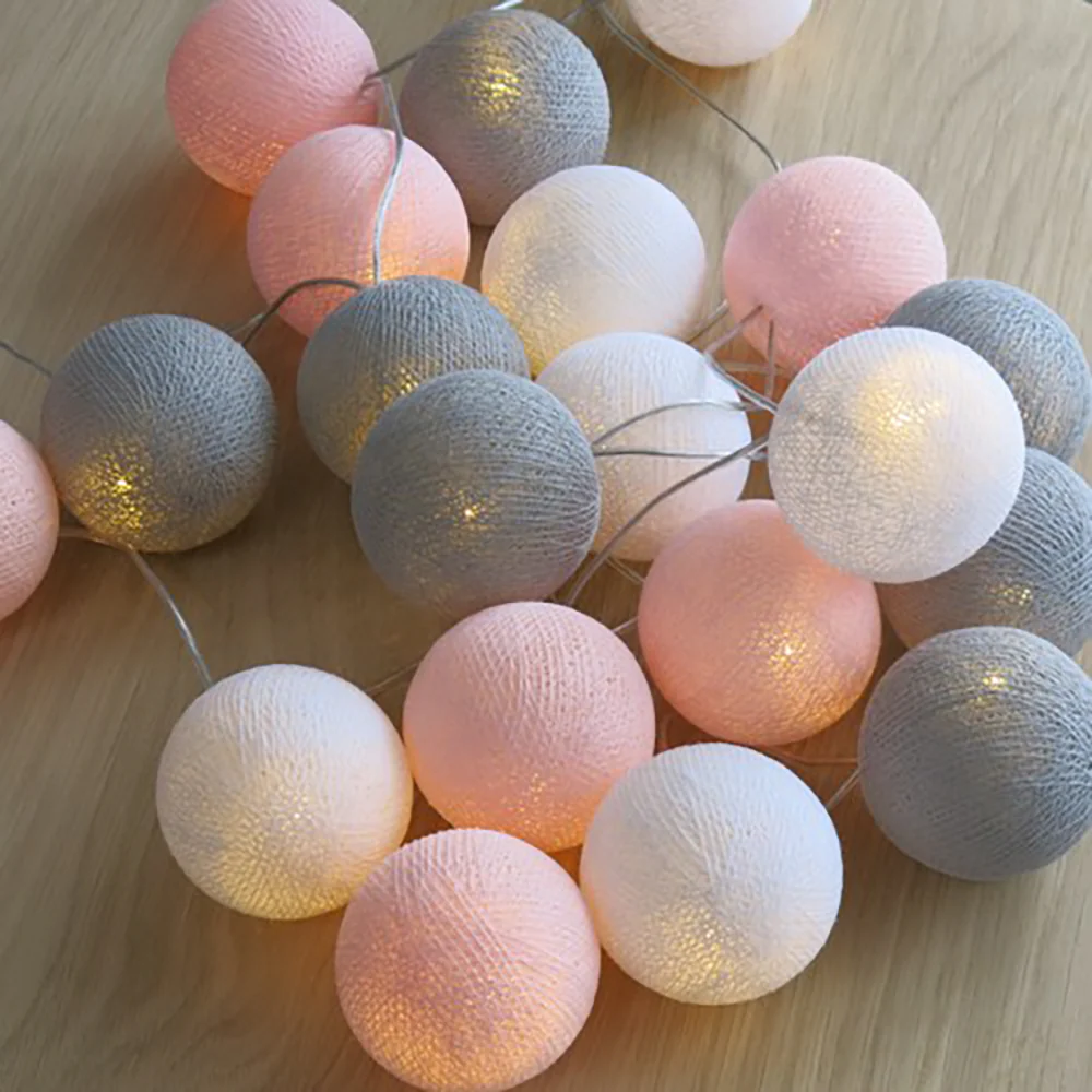 Cotton Ball Garland - Image 36