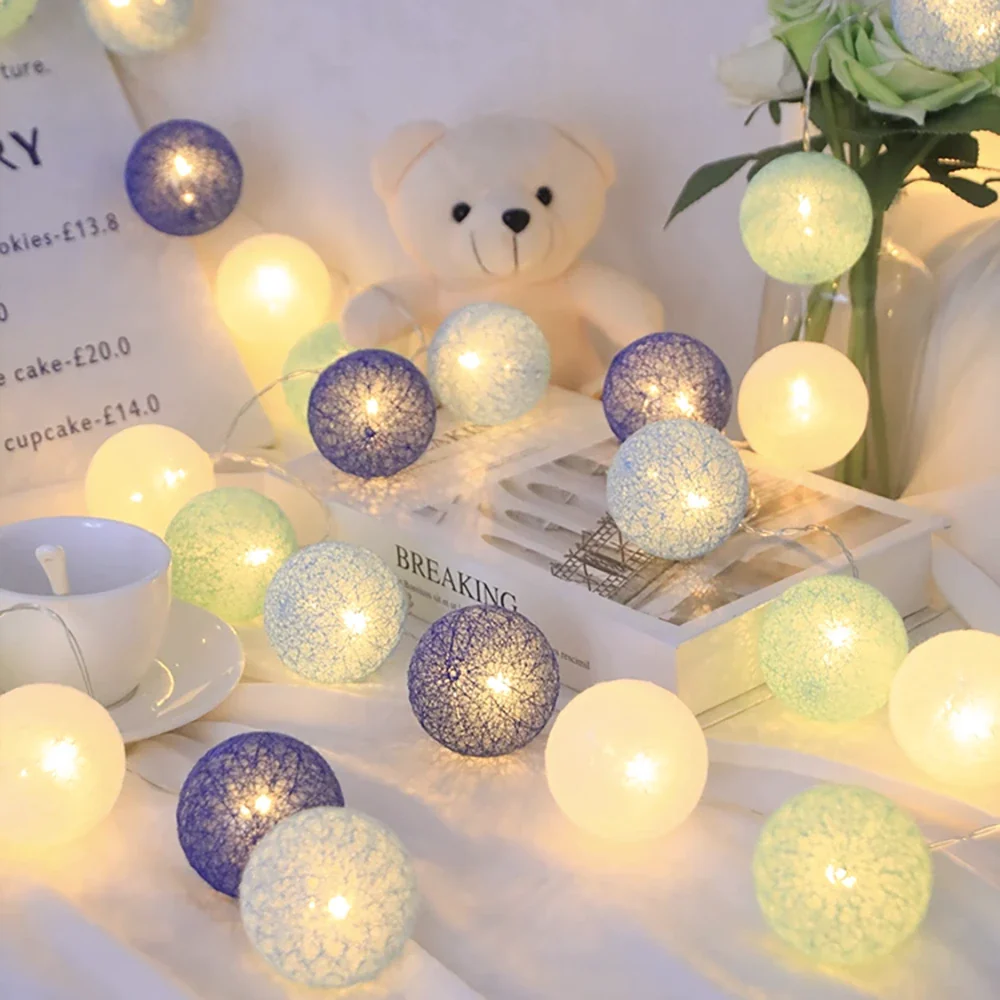 Cotton Ball Garland - Image 4