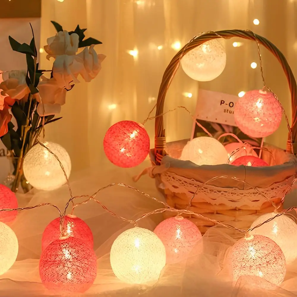 Cotton Ball Garland - Image 6