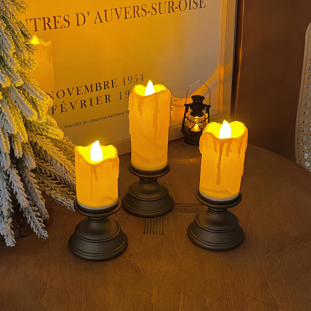 Flameless Block Candles - Image 11