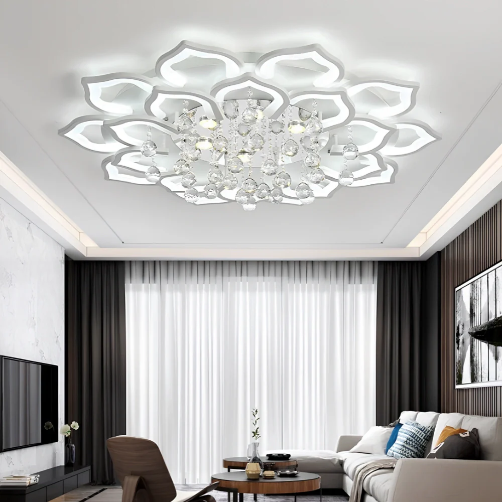 Lotus™ Crystal Chandelier - Image 3