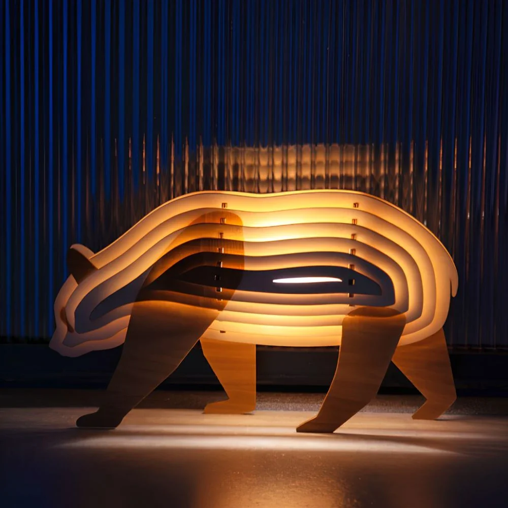 WildCraft™ Wooden Animal Light - Image 12