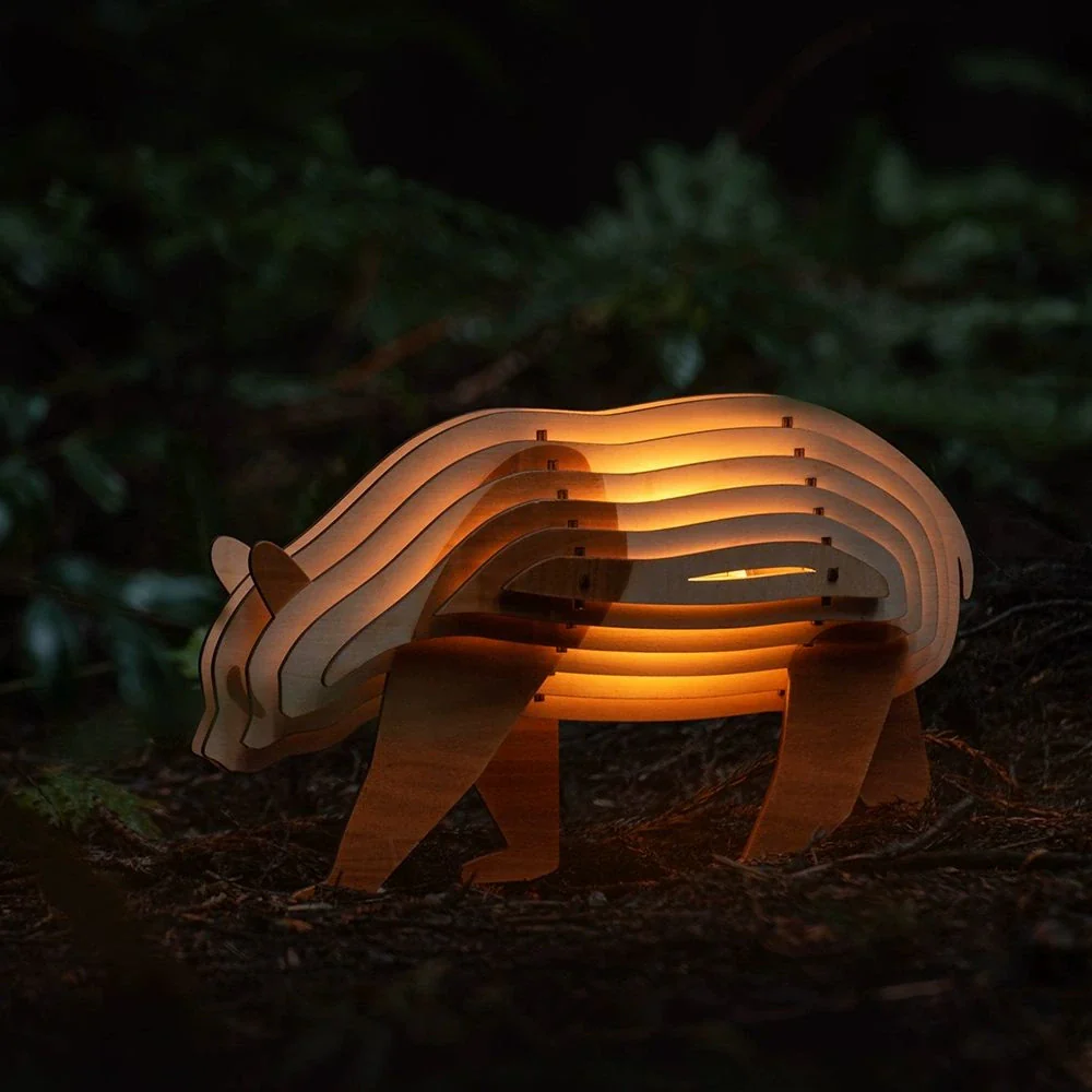 WildCraft™ Wooden Animal Light - Image 3