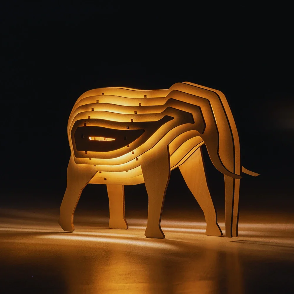 WildCraft™ Wooden Animal Light - Image 4